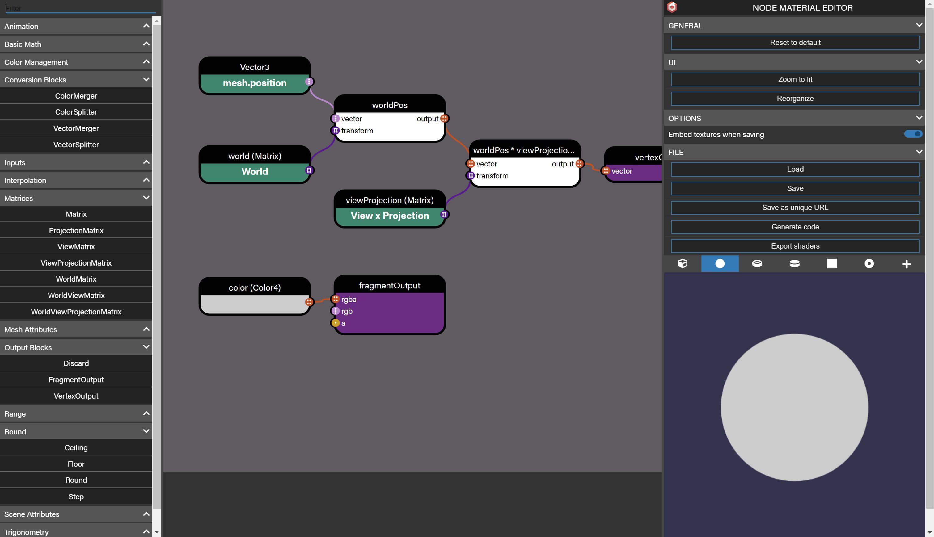 Node Material